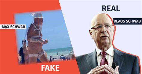 Klaus schwab on the beach. The post adds that World Economic Forum founder Klaus Schwab "banned vaccinated pilots from transporting World Economic Forum members in and out of Davos due to the safety risk they pose." 