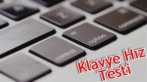 Klavye Hız Testi.