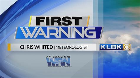 LUBBOCK, Texas (KLBK) — Here is your updated forecast from the KLBK First Warning Weather Center: KLBK Weather Headlines (Valid: Thursday, October 12) (Nexstar Media Inc./EverythingLubbock.com .... 