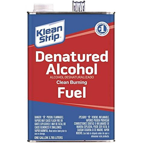 Klean Strip GSL26 Denatured Alcohol Fuel, Liquid, Alcohol, …