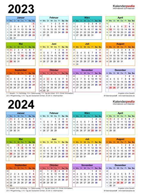 Klein Calendar