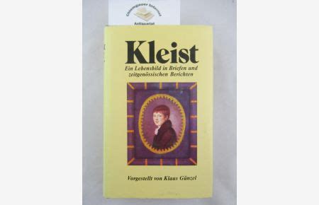 Kleist, ein lebensbild in briefen und zeitgenössischen berichten. - Introduction to chemical engineering denn solution manual.