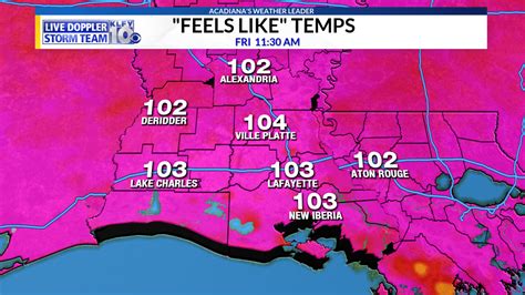 A cold morning in Acadiana will be followed by a seasonably warm after