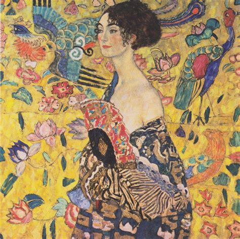Klimt lady with a fan. Things To Know About Klimt lady with a fan. 