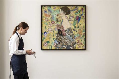 Klimt portrait ‘Lady With Fan’ up for sale with $80M estimate