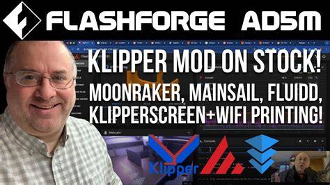 Klipper mod v00 05 beta.  I updated to the latest flashforge (3.  Klipper e...