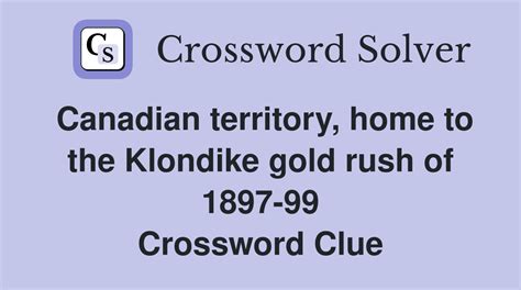 Klondike Gold Rush city crossword clue