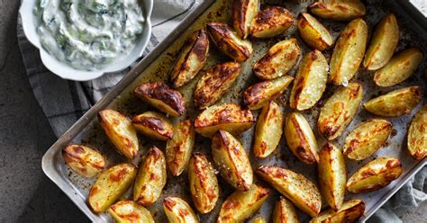 Klyftpotatis i ugn 175 grader