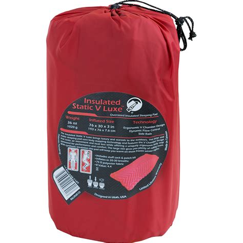 Klymit insulated static v luxe {mcvbg}