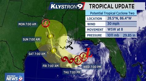 Klystron 9 Radar Neighborhood Radars Storm Season Tropical Update 7-Day Forecast Today's Forecast Watches & Warnings Get Alerts On Your Phone ... Tropical Update 7-Day Forecast . 