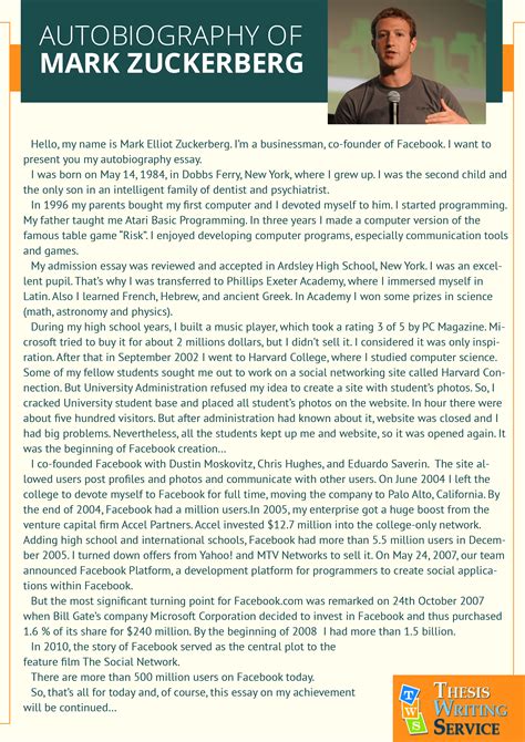 Km matthew autobiography examples