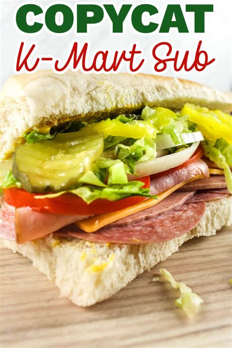 Kmart sub sandwich. Aug 21, 2022 - Back in the day, Kmart had restaurants and this Kmart sub recipe takes me back!!! Loaded with 3 meats, cheese and tons of veggies! 