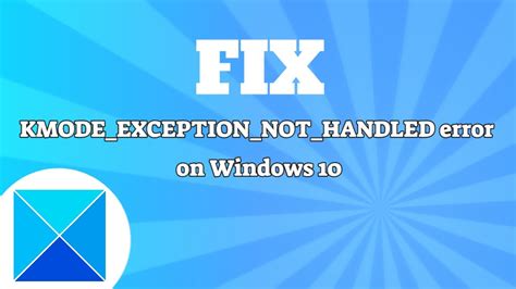 Kmode exception not handled reddit. Thank you for posting in r/WindowsInsiders.This subreddit is for discussions related to the Windows Insider Program, and devices running on Insider builds. Discussions and issues related to the production versions of Windows should be posted in r/Windows10 or r/Windows11, or in r/TechSupport.. If you have not already, please specifiy which branch … 
