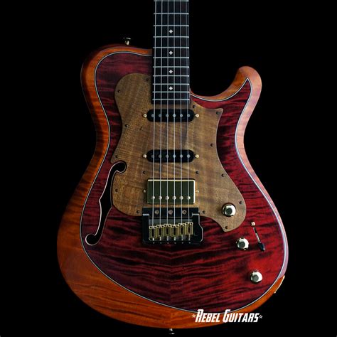 Knaggs guitars. Semi-Gloss finish, Double Cutaway, solid body, flat top and back, 3 on a side, 24.75’ scale, set neck. Neck Shape – Knaggs C w/ Slight V. SRP $3,830 