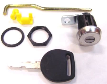 Lock cylinder with bolt latch, key and hardware for 2 point latch with key code #8. Lock Cylinder & Key Kit KNAP 26101154 - Knapheide Parts The store will not work correctly when cookies are disabled.. 