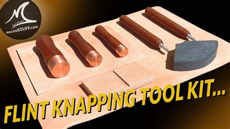 Otzi Flintknapping Kit - flint knapping tools 
