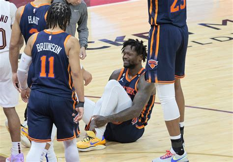 Knicks’ Julius Randle eyeing Game 1 return from ankle injury in first round vs Cavaliers