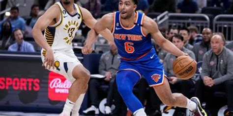 Knicks makeshift Big 3 becomes first trio in team history to each score at least 30 points since 1979 in win vs. Pacers