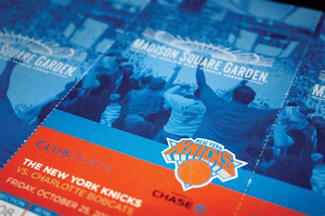 Knicks season tickets. Other Interesting things to note: Playoff tickets for the half season if you choose to opt in, depend on which half season package you choose (orange or blue). Unless the Knicks have home court advantage, you are either getting 1 or 2 home games each round (it alternates). 