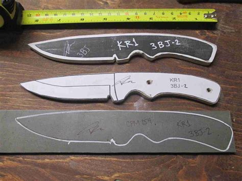 Knife Templates With Dimensions