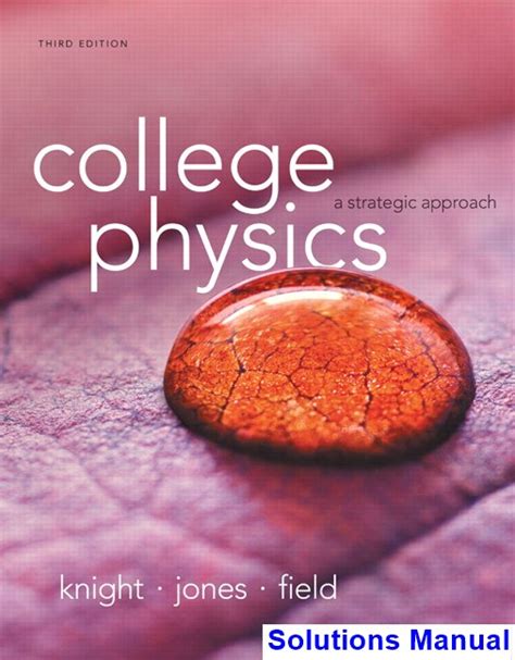 Knight Physics Workbook 3rd Edition Solutions Pdf