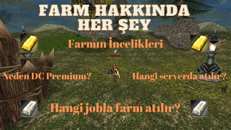 Knight online farm ne demek