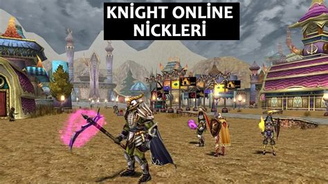 Knight online türkçe nickler