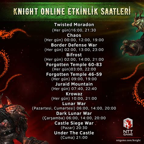 Knight online yeni etkinlik