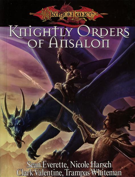 Knightly Orders Of Ansalon (pdf) - dokument landon01 - Doci