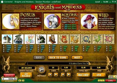888 casino erfahrung knights maidens