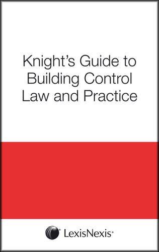 Knights guide to building control law and practice. - New holland boomer 50 service manual.