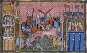 Knights of ages marry lorien.  The first medieval knights were professional...