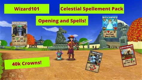 Vendor: Crown Shop. Gives: 7 random items. Description. From the Wizard101 website: The Keeper's Lore Pack has gotten a special spellemental makeover! Introducing the new Keeper's Spellemental Pack! This new pack offers all your favorite items from the original Keeper's Lore Pack with one big change: the spells have turned into spellements!. 