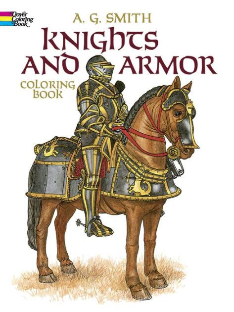Read Knights And Armor Coloring Book By Ag Smith