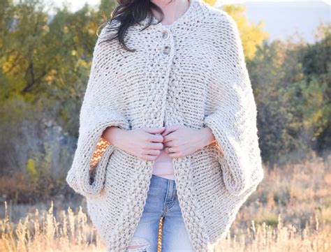 Knit Blanket Sweater