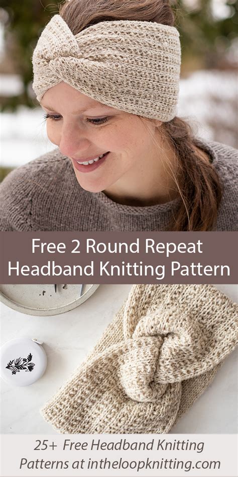 Knit Ear Warmer Pattern A Knitting Blog