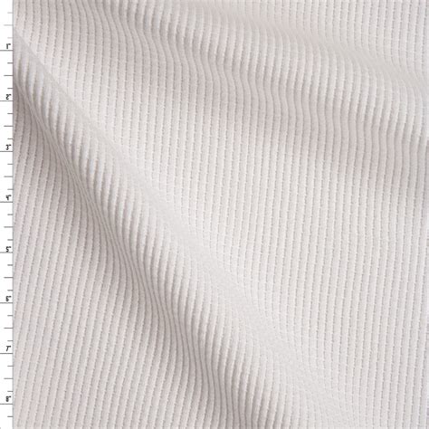 Knit Fabric White