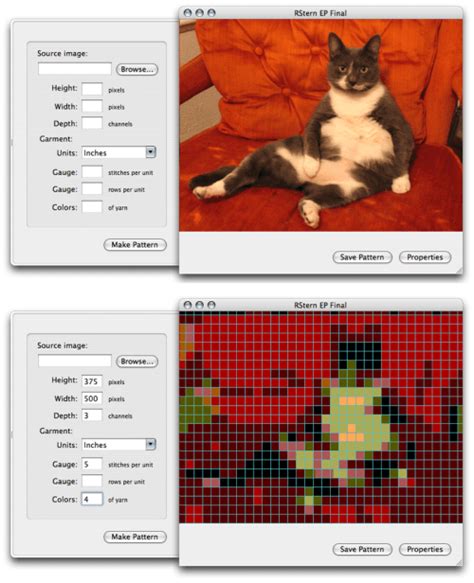Knit Pattern Generator Becky Stern