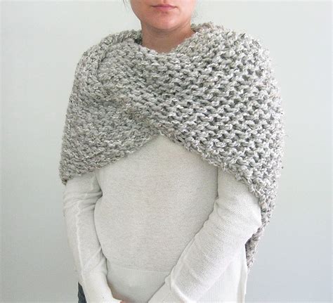 Knit Stole Scarf - Etsy