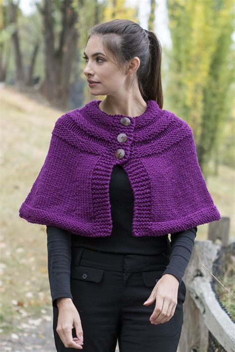 Knitted Cape Pattern A Knitting Blog