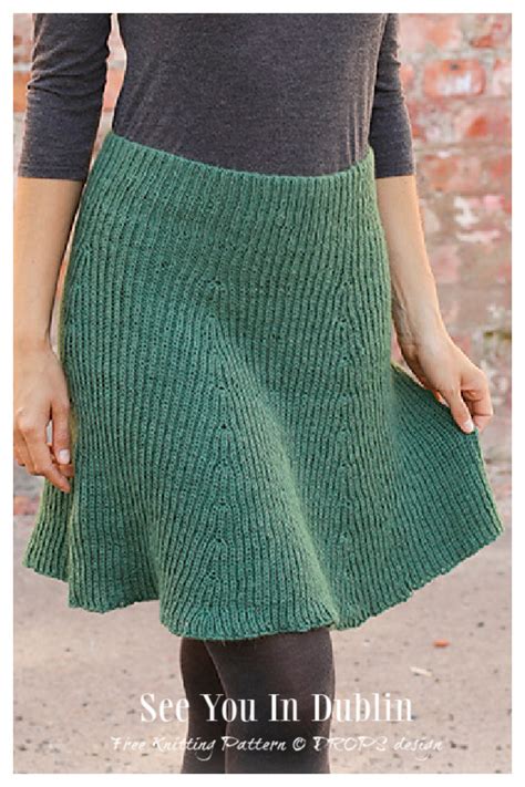 Knitted Skirt Pattern Free A Few Of These Include Printable Patterns In