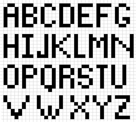 Knitting Alphabet Simple Chart to knit simple alphabet w… Flickr