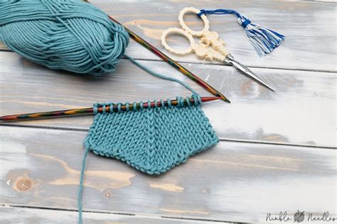 Knitting Centered Double Decrease