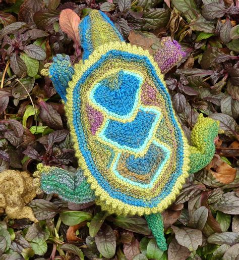 Knitting Pattern Tenacious Turtle Etsy