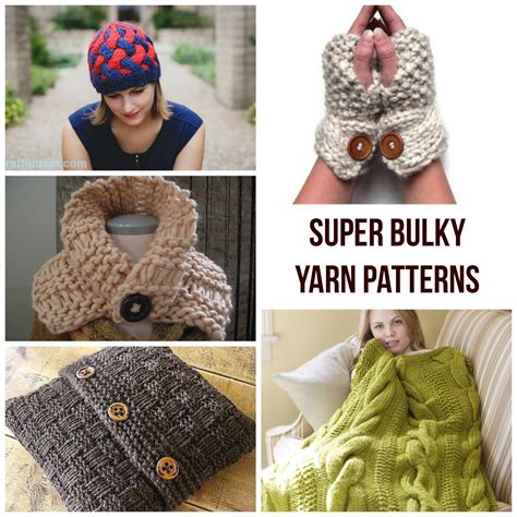 Knitting Patterns Super Bulky Yarn