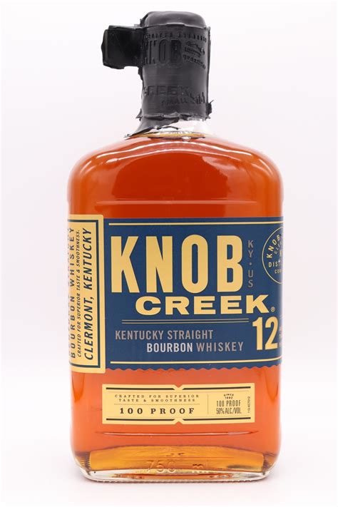 Knob creek 12. Knob Creek 12 Year – Kentucky Straight Bourbon Whiskey Proof: 100 Age: 12 Year Distillery: Jim Beam Distillery / Beam Suntory Type: Kentucky Straight Bourbon Whiskey Mash: 77% Corn, 13% Rye, 10% Barley Website: Knob Creek *Disclaimer: A score of 5 is the midpoint for my reviews. Above 5 I like it. 