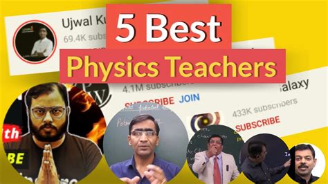 Know 6 Best Physics Teacher On YouTube (2024)