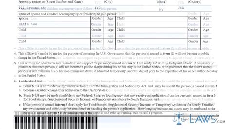Know How to fill I134 Form YouTube