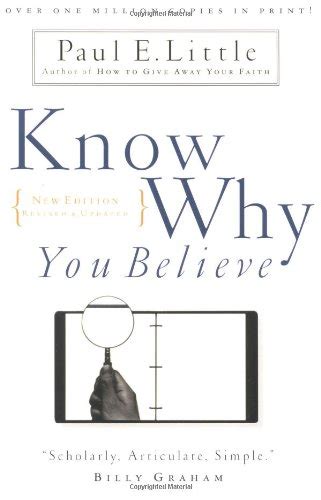 Read Know Why You Believe