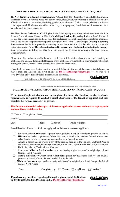 Know the Law Multiple Dwelling Reporting Rule